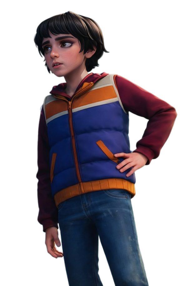 Mike Wheeler Stranger Things Tales Puffer Vest - Image 3